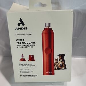 Andis Red Cordless Nail Grinder